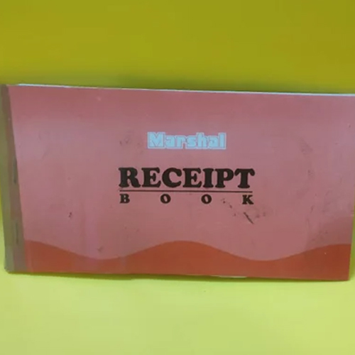 Marshal-Receipt Book